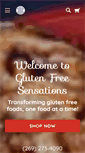 Mobile Screenshot of glutenfreesensations.com